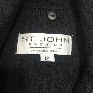 St. John Collection Jackets & Coats - {St John} Evening Collection Black Santana Knit St. John Collection Jackets & Coats - {St John} Evening Collection Black Santana Knit